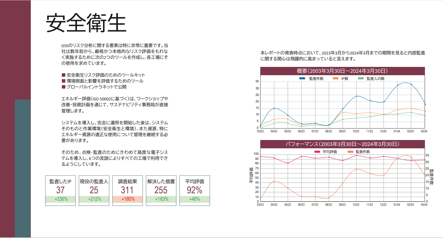 Sustainability audit